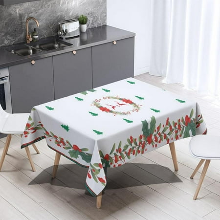 Baywell Christmas Tablecloth Christmas Reindeer Tablecloth Merry Christmas Table Cover for Christmas Dinner Winter Holiday Party Decoration and Supplies
Baywell Christmas Tablecloth Christmas Reindeer Tablecloth Merry Christmas Table Cover for Christmas Dinner Winter Holiday Party Decoration and Supplies