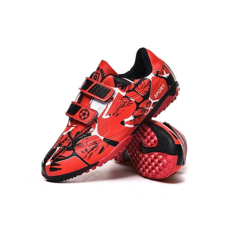 SIMANLAN Unisex Soccer Cleats Short Nails Sneakers Sport Football Shoes Ground Lightweight Athletic Shoe Training Fitness Workout Trainers Red 11.5C
SIMANLAN Unisex Soccer Cleats Short Nails Sneakers Sport Football Shoes Ground Lightweight Athletic Shoe Training Fitness Workout Trainers Red 11.5C