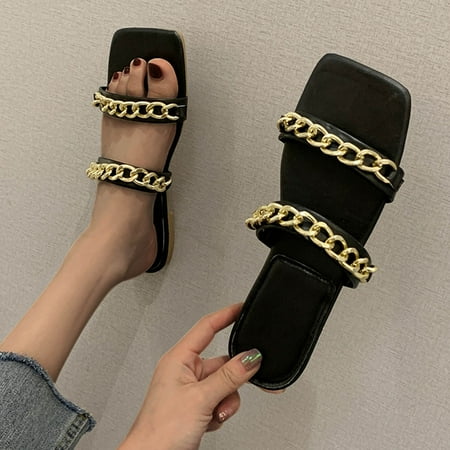 BONIXOOM Black Sandals Women Clearance Fall Slip-On None Casual Fashion Shoes for Women Black Size 6.5
BONIXOOM Black Sandals Women Clearance Fall Slip-On None Casual Fashion Shoes for Women Black Size 6.5