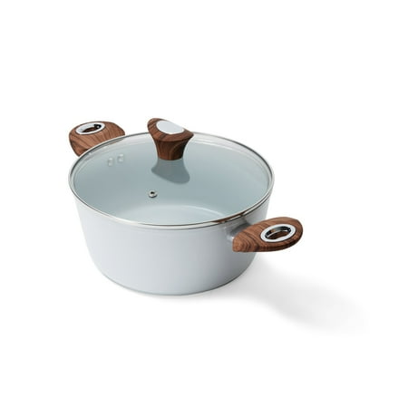Phantom Chef 4.4QT Casserole Pan with Lid - Gray