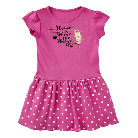 Inktastic Oklahoma Home is Where the Heart is with Watercolor Floral Gift Toddler Girl Dress
Inktastic Oklahoma Home is Where the Heart is with Watercolor Floral Gift Toddler Girl Dress