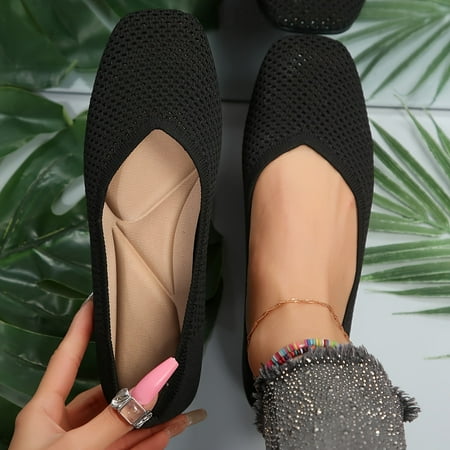 hotio 2024 Women s Comfortable Slip On Shoes Knitted Square Toe Flats for Casual Daily Wear
hotio 2024 Women s Comfortable Slip On Shoes Knitted Square Toe Flats for Casual Daily Wear