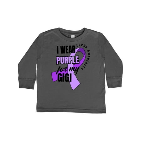 Inktastic I Wear Purple For My Gigi Lupus Awareness Gift Toddler Boy or Toddler Girl Long Sleeve T-Shirt
Inktastic I Wear Purple For My Gigi Lupus Awareness Gift Toddler Boy or Toddler Girl Long Sleeve T-Shirt