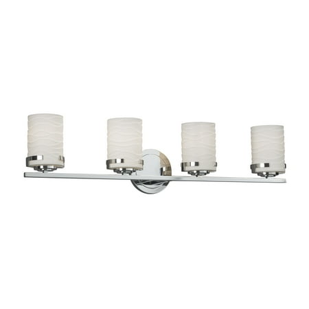 Justice Design Group Por-8454-10-Wave Limoges 4 Light 31-1/2 Wide Bathroom Vanity Light -
Justice Design Group Por-8454-10-Wave Limoges 4 Light 31-1/2 Wide Bathroom Vanity Light -