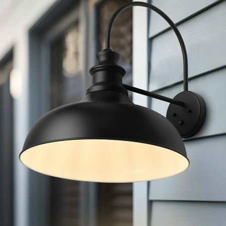 Farmhouse 1-Light Black Finish Dome Exterior Dusk To Dawn Wall Sconce
Farmhouse 1-Light Black Finish Dome Exterior Dusk To Dawn Wall Sconce