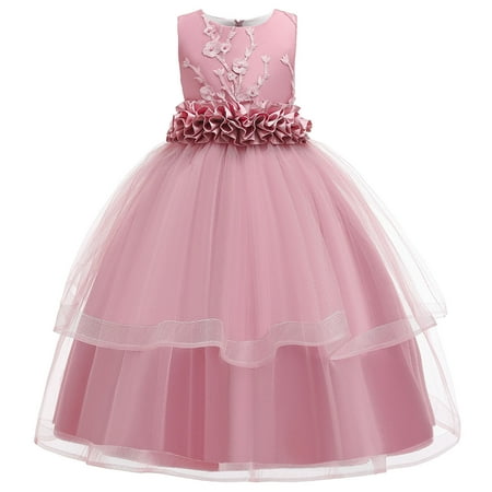 XMMSWDLA Toddler Girl Clothes Girls Solid Color Flowers Embroidery Net Yarn Bowknot Birthday Party Flowers Gown Kids Dresses Deals Clearance
XMMSWDLA Toddler Girl Clothes Girls Solid Color Flowers Embroidery Net Yarn Bowknot Birthday Party Flowers Gown Kids Dresses Deals Clearance