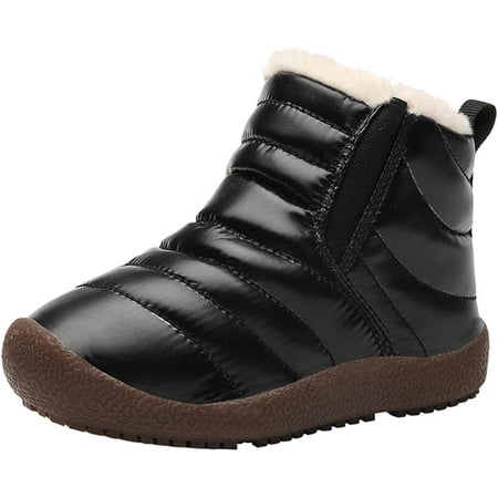 Kids Snow Boots Winter Boots Warm Fur Lined Ankle Booties Outdoor Cold Weather Sneakers for Boys Girls
Kids Snow Boots Winter Boots Warm Fur Lined Ankle Booties Outdoor Cold Weather Sneakers for Boys Girls