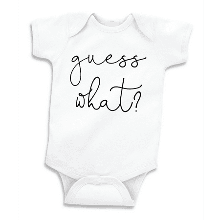 Bump and Beyond Designs Guess What Pregnancy Announcement