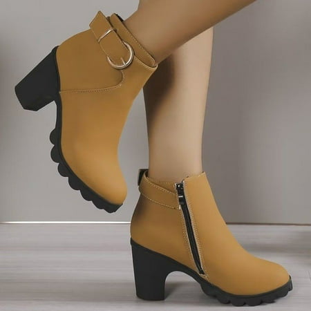 Akiihool Work Boots for Women Winter Womens Platform Ankle Boots Elastic Block Heel Women Snow Boots Winter Shoes Warm Slip On (Brown 8.5)
Akiihool Work Boots for Women Winter Womens Platform Ankle Boots Elastic Block Heel Women Snow Boots Winter Shoes Warm Slip On (Brown 8.5)
