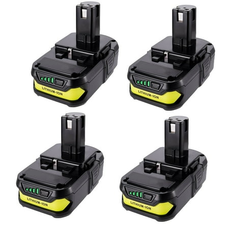 4Pack 3.0Ah 18Volt P102 Lithium-Ion P108 Battery For Ryobi 18V One+ Plus P104 P109
4Pack 3.0Ah 18Volt P102 Lithium-Ion P108 Battery For Ryobi 18V One+ Plus P104 P109