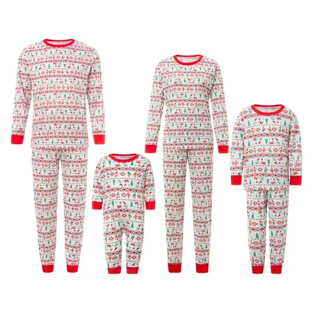 Christmas Parent-child PJS Set Long Sleeve Xmas Tree Print Tops Long Pants 2pcs Outfits Baby Romper
Christmas Parent-child PJS Set Long Sleeve Xmas Tree Print Tops Long Pants 2pcs Outfits Baby Romper