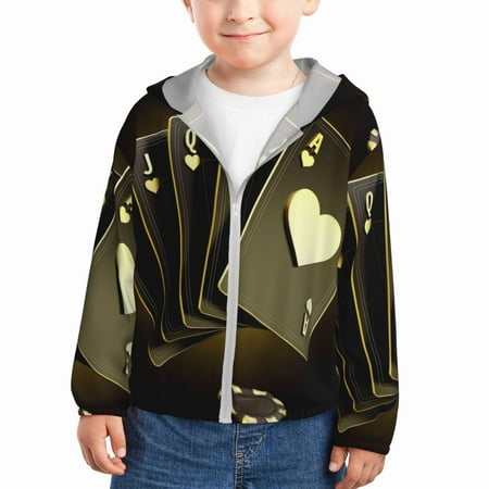 Goofa Casino Cards 1 Printed Kids Zip-Up Hoodie Girls Boys UPF50+ Sun Protection Jacket Hooded Cooling Shirt-4 Years
Goofa Casino Cards 1 Printed Kids Zip-Up Hoodie Girls Boys UPF50+ Sun Protection Jacket Hooded Cooling Shirt-4 Years