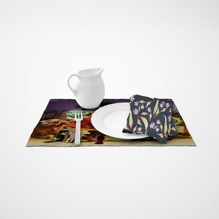 Creature Commandos linen placemat has an iconic print and is made from durable linen. Perfect for fans it adds a nostalgic touch to any dining table,18.9 x 14.17 (48*36cm)
Creature Commandos linen placemat has an iconic print and is made from durable linen. Perfect for fans it adds a nostalgic touch to any dining table,18.9 x 14.17 (48*36cm)