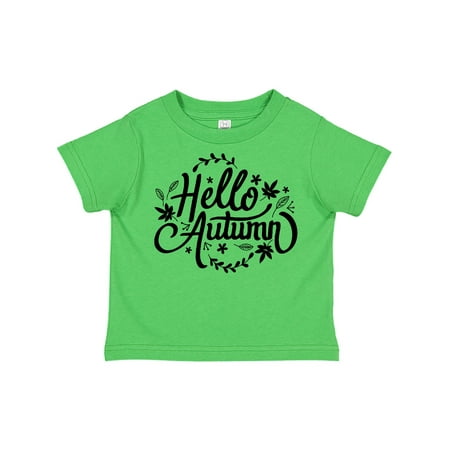 Inktastic Fall Season Hello Autumn in Black Gift Toddler Boy or Toddler Girl T-Shirt
Inktastic Fall Season Hello Autumn in Black Gift Toddler Boy or Toddler Girl T-Shirt