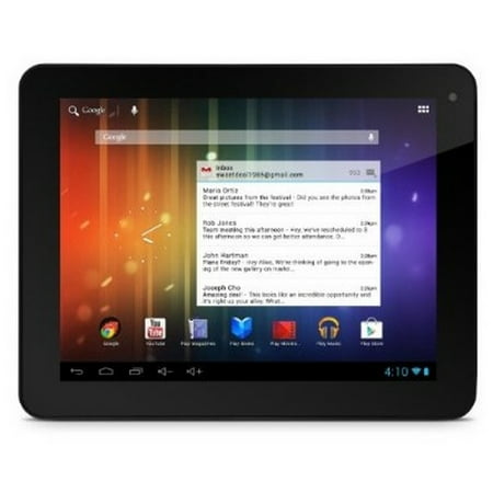 Refurbished Ematic EGP008BL 8.0-Inch 8GB Pro Multi-Touch Tablet with Android 4.1 Jelly Bean (Black)