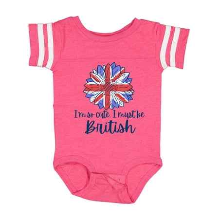 Inktastic I m So Cute I Must be British Sunflower Boys or Girls Baby Bodysuit
Inktastic I m So Cute I Must be British Sunflower Boys or Girls Baby Bodysuit