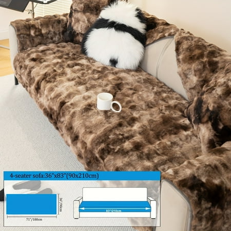 PORK Glam Style Plush Sofa Cover - Soft Safe Anti-Slip Protector - Durable Pet Friendly Couch Slipcover for Bedroom Office Living Room - Machine Washable Tie-Dye Fabric - Polyester 100
PORK Glam Style Plush Sofa Cover - Soft Safe Anti-Slip Protector - Durable Pet Friendly Couch Slipcover for Bedroom Office Living Room - Machine Washable Tie-Dye Fabric - Polyester 100