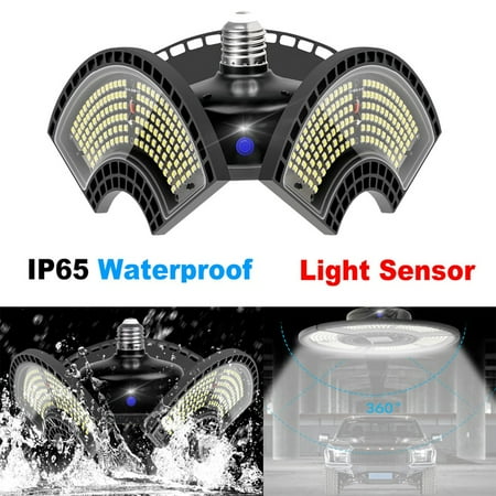 LED Garage Lights E27 Waterproof 100W Deformable LED Garage Ceiling Lights Shop Lights for Garage Barn-Warm White
LED Garage Lights E27 Waterproof 100W Deformable LED Garage Ceiling Lights Shop Lights for Garage Barn-Warm White