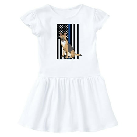 Inktastic Law Enforcement Flag Dog K-9 Gift Baby Girl Dress 
Inktastic Law Enforcement Flag Dog K-9 Gift Baby Girl Dress