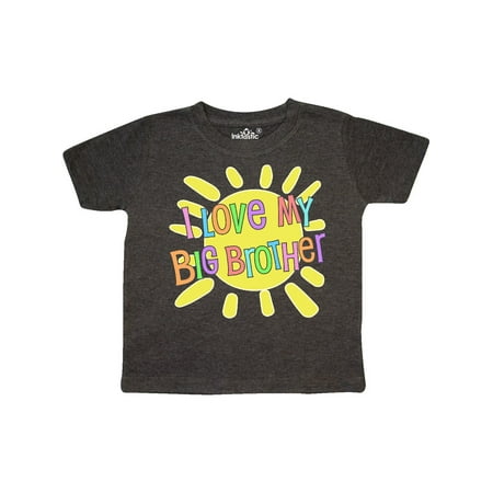 Inktastic I Love my Big Brother- sun and rainbow letters Gift Toddler Boy or Toddler Girl T-Shirt
Inktastic I Love my Big Brother- sun and rainbow letters Gift Toddler Boy or Toddler Girl T-Shirt