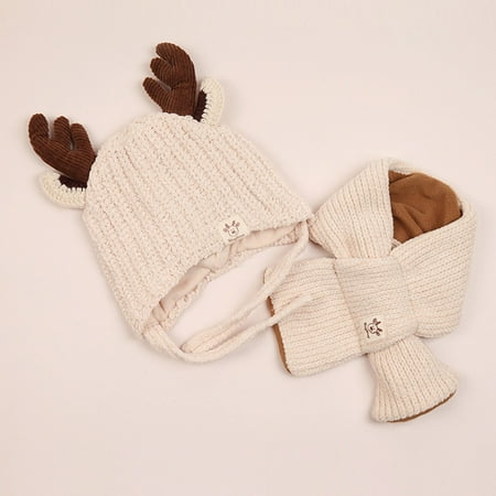 BuleStore Follure Toddler Girls&Boys Baby Winter Crochet Knit Cartoon Hat Beanie Cap Scarf Set
BuleStore Follure Toddler Girls&Boys Baby Winter Crochet Knit Cartoon Hat Beanie Cap Scarf Set