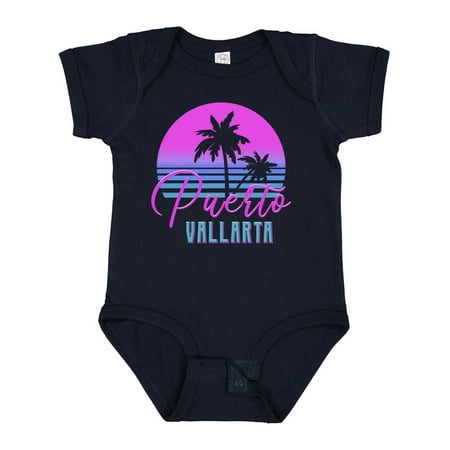 Inktastic Retro 80s Puerto Vallarta Gift Baby Boy or Baby Girl Bodysuit