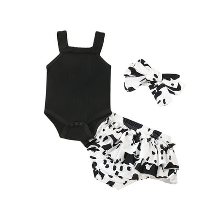 Bagilaanoe 3pcs Newborn Baby Girl Short Pants Set Sleeveless Romper Tops + Ruffle Shorts + Headband 6M 12M 18M 24M Infant Casual Summer Outfits
Bagilaanoe 3pcs Newborn Baby Girl Short Pants Set Sleeveless Romper Tops + Ruffle Shorts + Headband 6M 12M 18M 24M Infant Casual Summer Outfits