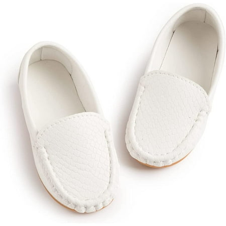 QWZNDZGR Toddler Boys Girls Loafers Soft Slip On Little Kid Oxford Dress Flats Casual Boat Shoes School Uniform Moccasin Walking Shoes
QWZNDZGR Toddler Boys Girls Loafers Soft Slip On Little Kid Oxford Dress Flats Casual Boat Shoes School Uniform Moccasin Walking Shoes