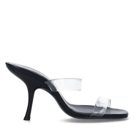 By Far Ladies Clara Gloss Double-strap Sandals Brand Size 39 ( US Size 9 )