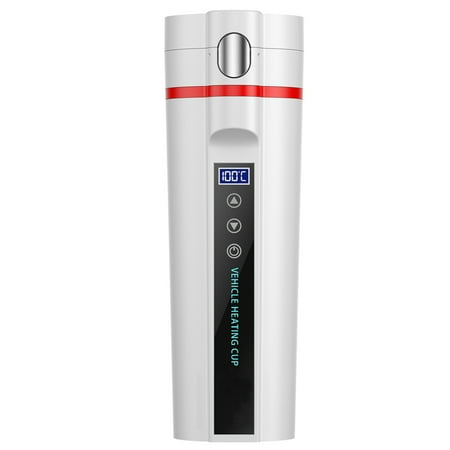 LICHENGTAI Car Travel Electric Kettle 450ml Small Portable Kettle Water Boiler Cup with Keep Warm Function White
LICHENGTAI Car Travel Electric Kettle 450ml Small Portable Kettle Water Boiler Cup with Keep Warm Function White