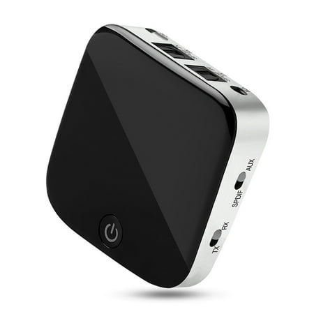 [해외] AGPtek Bluetooth 4.1 Transmitter Receiver With Digital Optical TOSLINK Wireless 3.5mm for TV/Home Stereo System