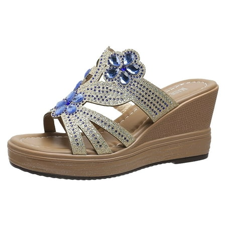 Womens Sandals Ladies Casual Wedge Stylish With Diamonds Sandals For Women 2024 Size 8
Womens Sandals Ladies Casual Wedge Stylish With Diamonds Sandals For Women 2024 Size 8