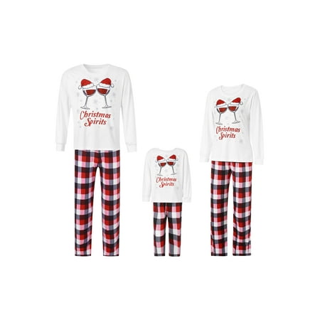 Christmas Family Pajamas Sets Vintage Plaid Pattern Matching Nightwear Suits Christmas Holiday Long Sleeve Pjs
Christmas Family Pajamas Sets Vintage Plaid Pattern Matching Nightwear Suits Christmas Holiday Long Sleeve Pjs
