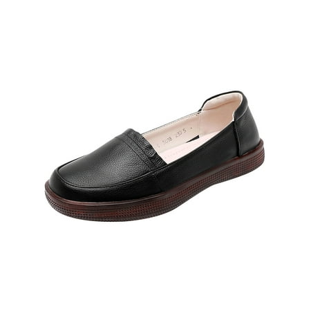Woobling Women Boat Shoe Memory Nursing Shoes Slip On Flats Breathable Loafers Driving Casual Moccasins Black 4.5
Woobling Women Boat Shoe Memory Nursing Shoes Slip On Flats Breathable Loafers Driving Casual Moccasins Black 4.5