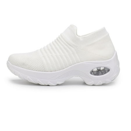 Flexible Orthopedic Shoe Elegant Elastic Slip-on Flat Shoes for Women Mesh Upper Breathable Sneakers 39 White
Flexible Orthopedic Shoe Elegant Elastic Slip-on Flat Shoes for Women Mesh Upper Breathable Sneakers 39 White