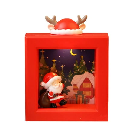 Christmas Santa Table Night Light Ornaments Santa Drives the Gift Table Ornament for Holiday Party Decoration Type A
Christmas Santa Table Night Light Ornaments Santa Drives the Gift Table Ornament for Holiday Party Decoration Type A