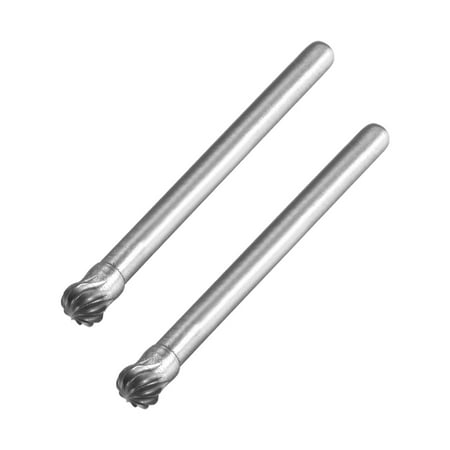 Carbide Burrs Single Cut Rotary Burrs File Ball Shape Cutting Burrs with 1/8 Shank 4mm Head for Die Grinder Bits 2pcs
Carbide Burrs Single Cut Rotary Burrs File Ball Shape Cutting Burrs with 1/8 Shank 4mm Head for Die Grinder Bits 2pcs