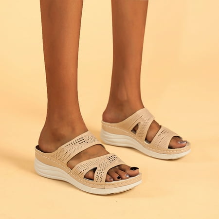 Fjofpr Slippers for Women Women s Fashion Casual Set Foot Slope Heel Comfortable Large Size Sandals Hot
Fjofpr Slippers for Women Women s Fashion Casual Set Foot Slope Heel Comfortable Large Size Sandals Hot
