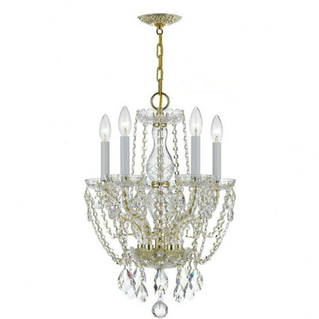Crystorama Lighting - Five Light Mini Chandelier - Crystal - Five Light