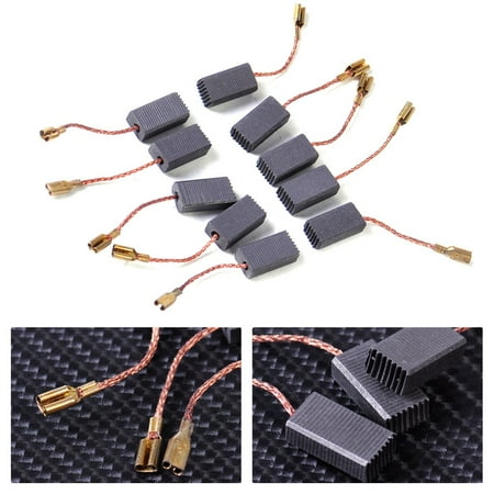 BAMILL 10 Pcs 5mm*8mm*15mm Motor Carbon Brushes Set For Electric Drill Angle Grinder
BAMILL 10 Pcs 5mm*8mm*15mm Motor Carbon Brushes Set For Electric Drill Angle Grinder