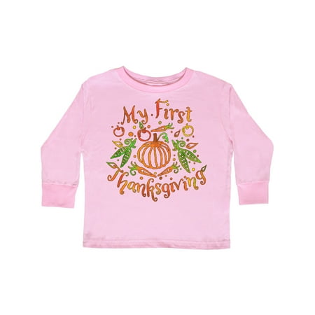 Inktastic My 1st Thanksgiving Pumpkin Vegetables in Orange and Green Gift Toddler Boy or Toddler Girl Long Sleeve T-Shirt
Inktastic My 1st Thanksgiving Pumpkin Vegetables in Orange and Green Gift Toddler Boy or Toddler Girl Long Sleeve T-Shirt