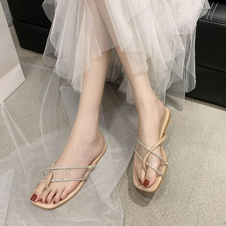 Hvyes Women s Rhinestone Flat Sandal Flip Flop Dressy Thong Sandals Summer Beach Bohemian Strappy Casual Flip Flops Ladies Beach Flats
Hvyes Women s Rhinestone Flat Sandal Flip Flop Dressy Thong Sandals Summer Beach Bohemian Strappy Casual Flip Flops Ladies Beach Flats