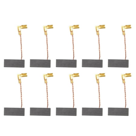 Carevas 10 PCS Black Carbon Motor Brushes Replacement Spare Parts with 25mm Spring and Copper Core for Generic Electric Drill Mill Machine Motors Rotary Tool (Package 8: A26# 19*8*5mm)
Carevas 10 PCS Black Carbon Motor Brushes Replacement Spare Parts with 25mm Spring and Copper Core for Generic Electric Drill Mill Machine Motors Rotary Tool (Package 8: A26# 19*8*5mm)