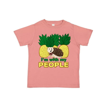 Inktastic I m With My People-Pineapple Hedgehog Gift Toddler Boy or Toddler Girl T-Shirt
Inktastic I m With My People-Pineapple Hedgehog Gift Toddler Boy or Toddler Girl T-Shirt