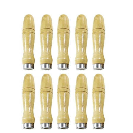 Amosfun 10pcs Wooden Handle for File Cutting Tool Craft Artwork Cutting DIY - 6.8MM Inner Hole
Amosfun 10pcs Wooden Handle for File Cutting Tool Craft Artwork Cutting DIY - 6.8MM Inner Hole