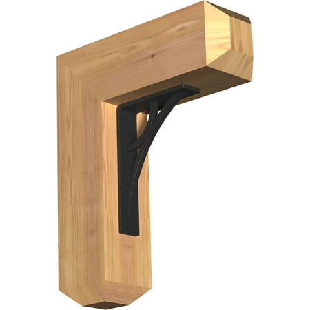 3 1/2 W x 13 1/2 D x 16 H Galveston Craftsman Ironcrest Smooth Bracket Western Red Cedar (1 1/2 W x 5 1/2 D x 8 H Iron Bracket)
3 1/2 W x 13 1/2 D x 16 H Galveston Craftsman Ironcrest Smooth Bracket Western Red Cedar (1 1/2 W x 5 1/2 D x 8 H Iron Bracket)