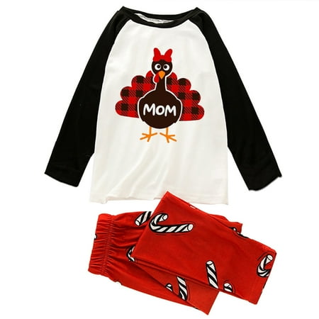 KEJIG Stylish Thanksgiving Day Women Mommy Printing Blouse Tops Pants Family Clothes Pajamas
KEJIG Stylish Thanksgiving Day Women Mommy Printing Blouse Tops Pants Family Clothes Pajamas