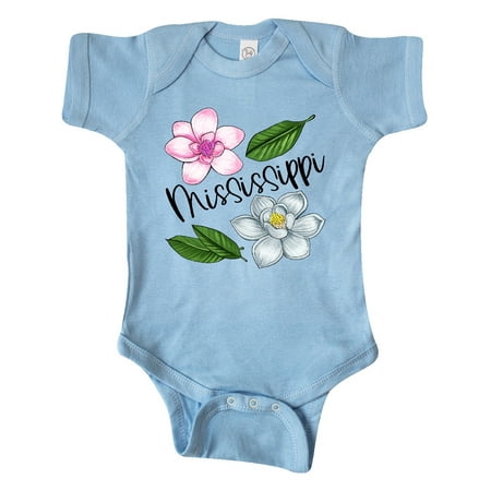 Inktastic Mississippi Magnolia Flowers and Leaves Gift Baby Boy or Baby Girl Bodysuit
Inktastic Mississippi Magnolia Flowers and Leaves Gift Baby Boy or Baby Girl Bodysuit