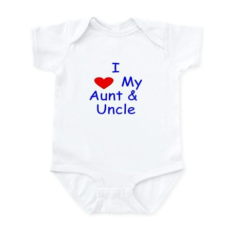CafePress - I Love My Aunt & Uncle Infant Bodysuit - Baby Light Bodysuit Size Newborn - 24 Months
CafePress - I Love My Aunt & Uncle Infant Bodysuit - Baby Light Bodysuit Size Newborn - 24 Months