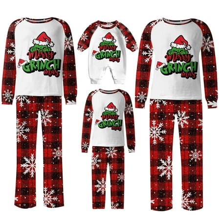 2024 Christmas Grinch Family Matching Loungewear Grinch-printed Long-Sleeved Jammies Family Matching Fancy Dress Pajamas Outfits for Baby Kid Adults Christmas Gifts
2024 Christmas Grinch Family Matching Loungewear Grinch-printed Long-Sleeved Jammies Family Matching Fancy Dress Pajamas Outfits for Baby Kid Adults Christmas Gifts